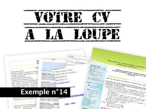 CV à la loupe n°14: l'originalité, une fausse bonne idée