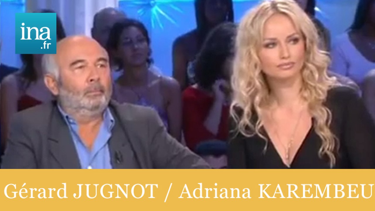 Adriana Karembeu et Gérard Jugnot "Trois petites filles" - Archive INA