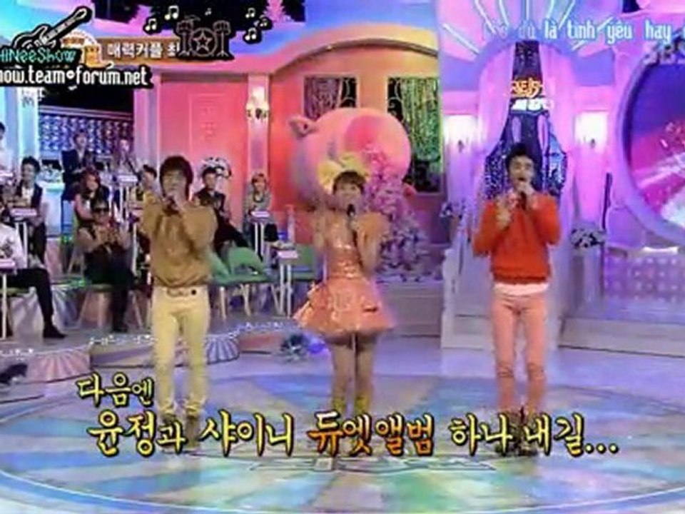 [Vietsub-S2] 100922 SBS Fantasy Star Couple - JonngHo cut