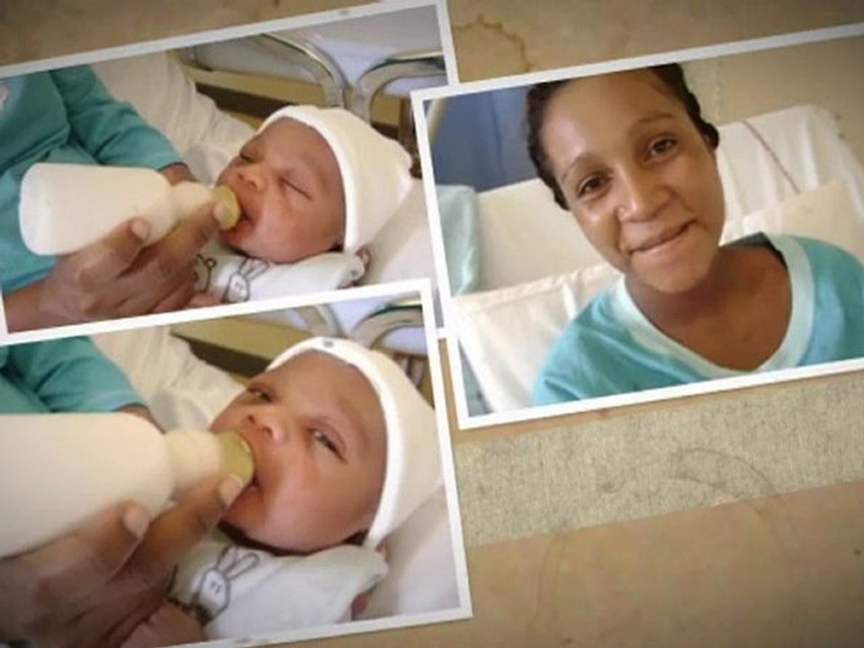 Cécile et notre fils