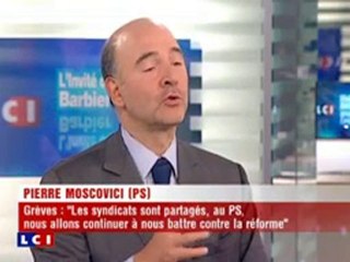 Pierre Moscovici invité de Christophe Barbier [LCI - 18 oct]