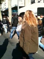 Manif lycéenne à Arcachon 2 - 18 octo 2010