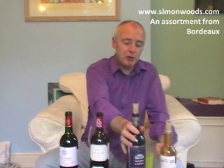 Simon Woods Wine Videos: Bordeaux - 3 reds + a Sauternes
