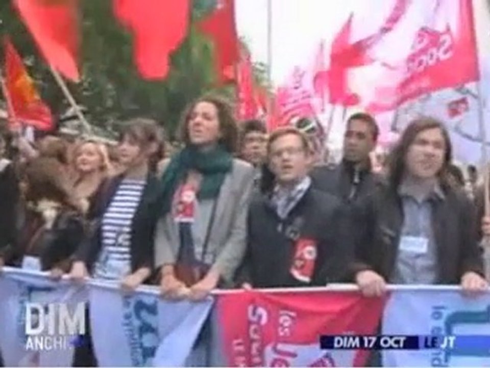 Les lycéens et étudiants nombreux dans la rue