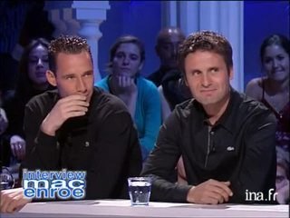 Interview Mac Enroe Fabrice Santoro et Michaël Llodra