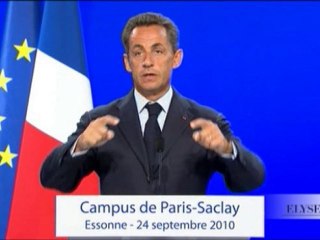 Discours de M. le Président de la République à l'Institut d'