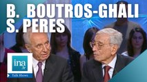 Shimon Peres et Boutros Boutros-Ghali 