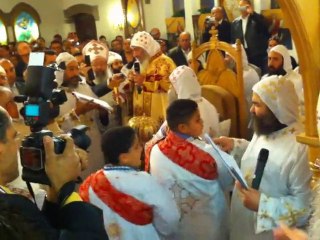 Lecture de l’Évangile à l’église Saint Marc à La Haye (1/2)