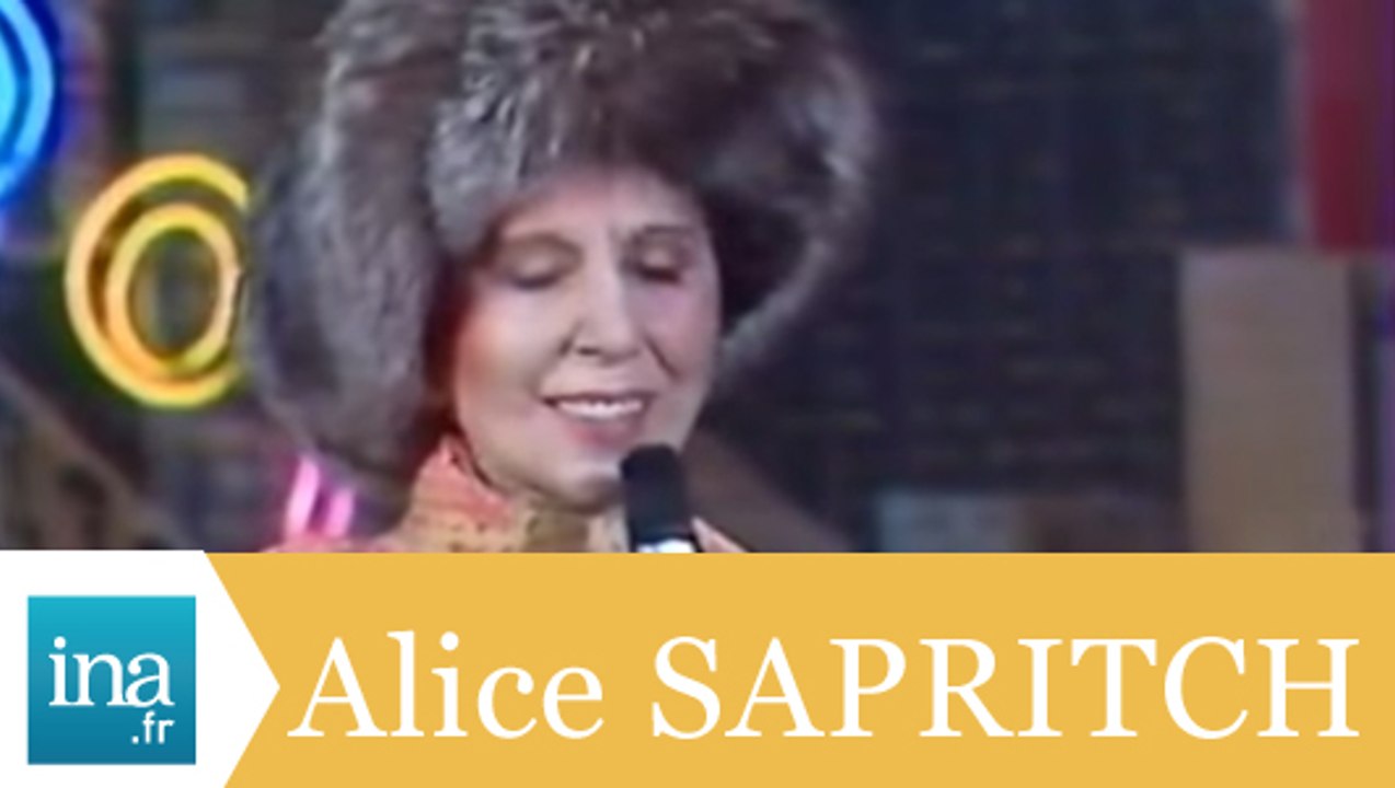 Alice Sapritch chez Thierry Ardisson - Archive INA