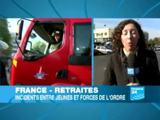 De nombreux incidents éclatent autour de lycées bloqués