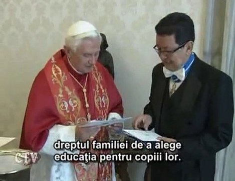 Benedict XVI l-a primit pe noul ambasador al El Salvador
