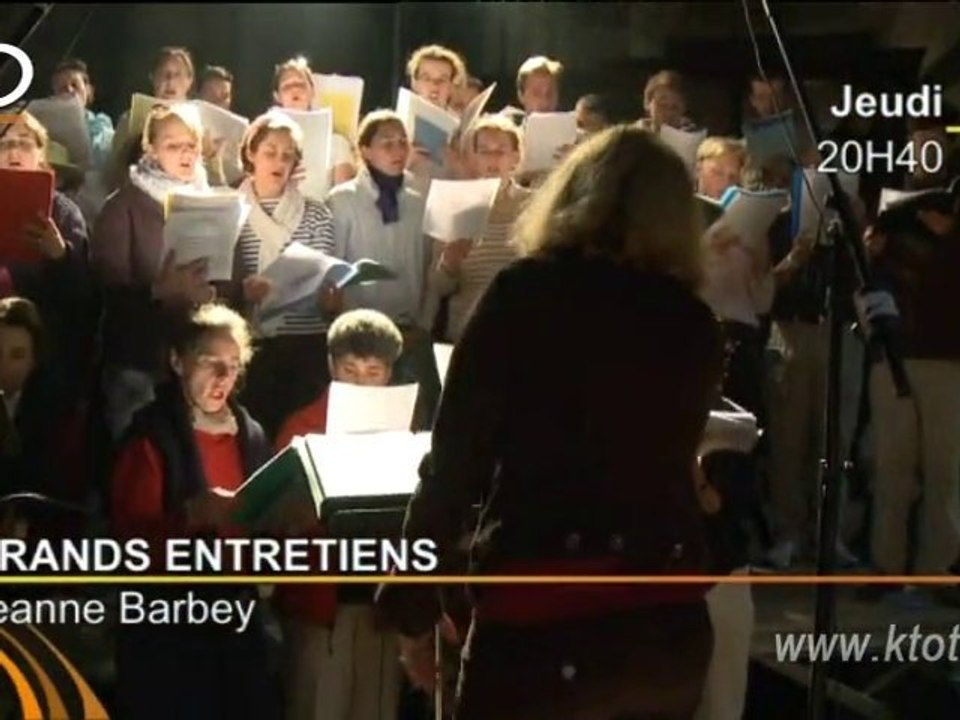 Jeanne Barbey, du souffle au choeur