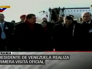 Presidente Chávez realiza visita oficial a Ucrania