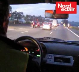 Lundi 18 octobre 2010 :Opération escargot sur l'A1