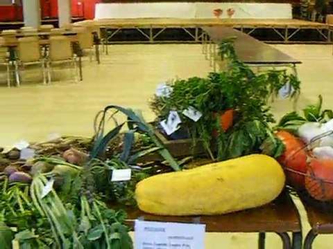 Le troc les légumes et des fleurs......