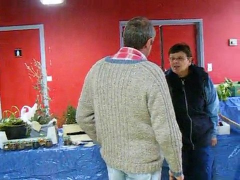 Le troc les légumes et des fleurs......