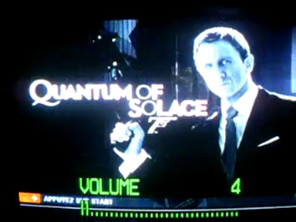 video test quantum of solace xbox 360