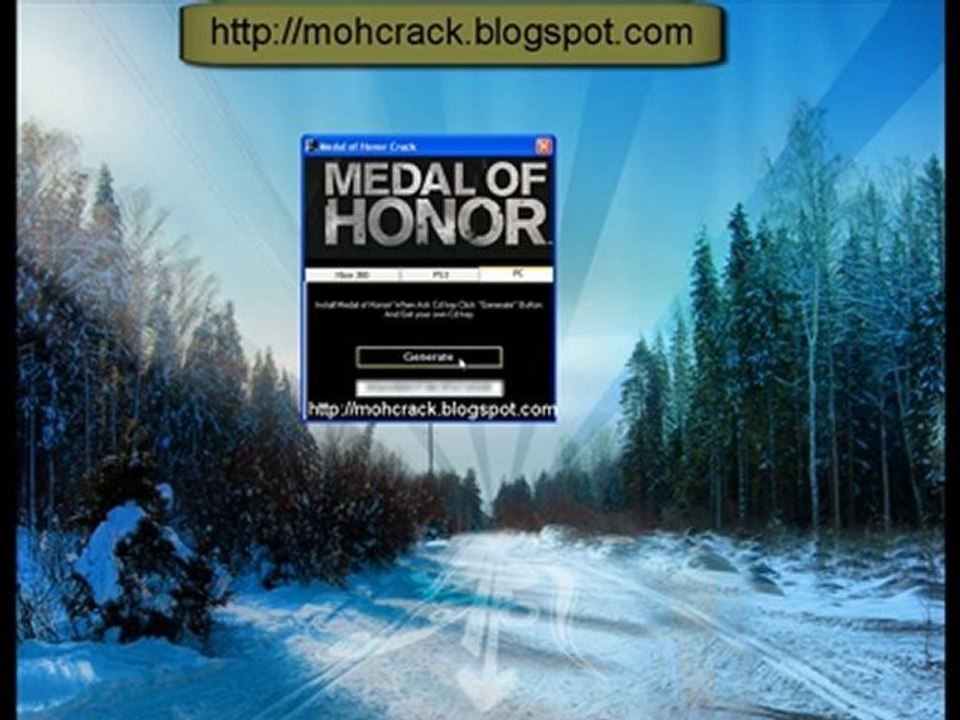 Free Medal of Honor gam and Key Generator