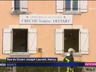 Fuite de gaz dans une crèche de Nancy