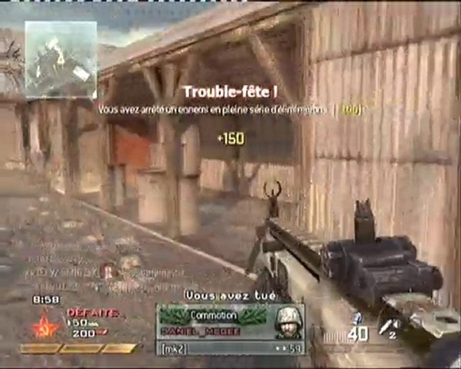 MW2 : booster justice