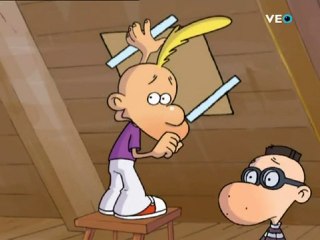 Titeuf 2x03c manteniendo los pies del abuelo en la tierra