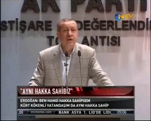 Erdoğan'dan BDP'ye sert uyarı!