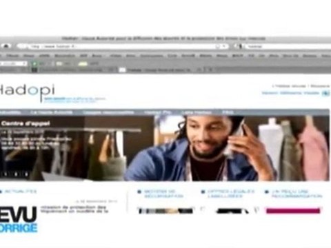 Débat Hadopi Fabrice Epelboin vs Marc Guez à Revu et Corrigé