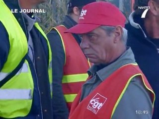 Retraites: La pression monte à Donges