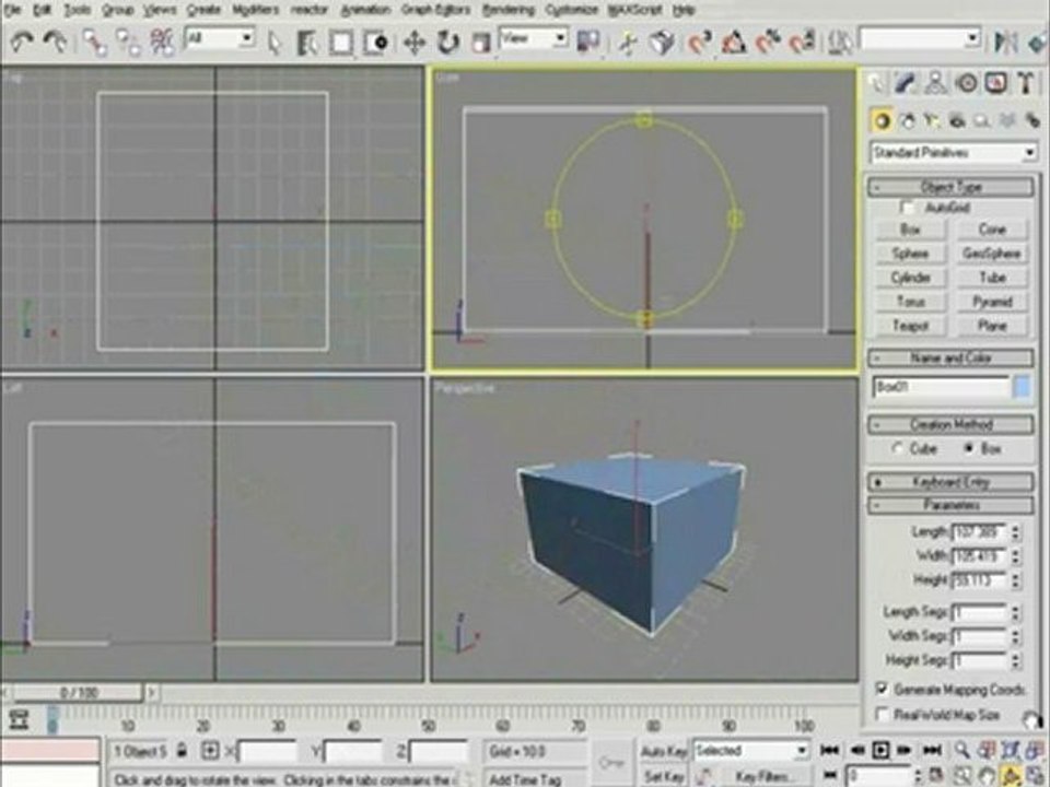 3d Max Tutorials- Studio MAX Viewports