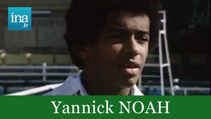 Patrick Noah ou Yannick Noah portrait 1975 - Archive vidéo INA