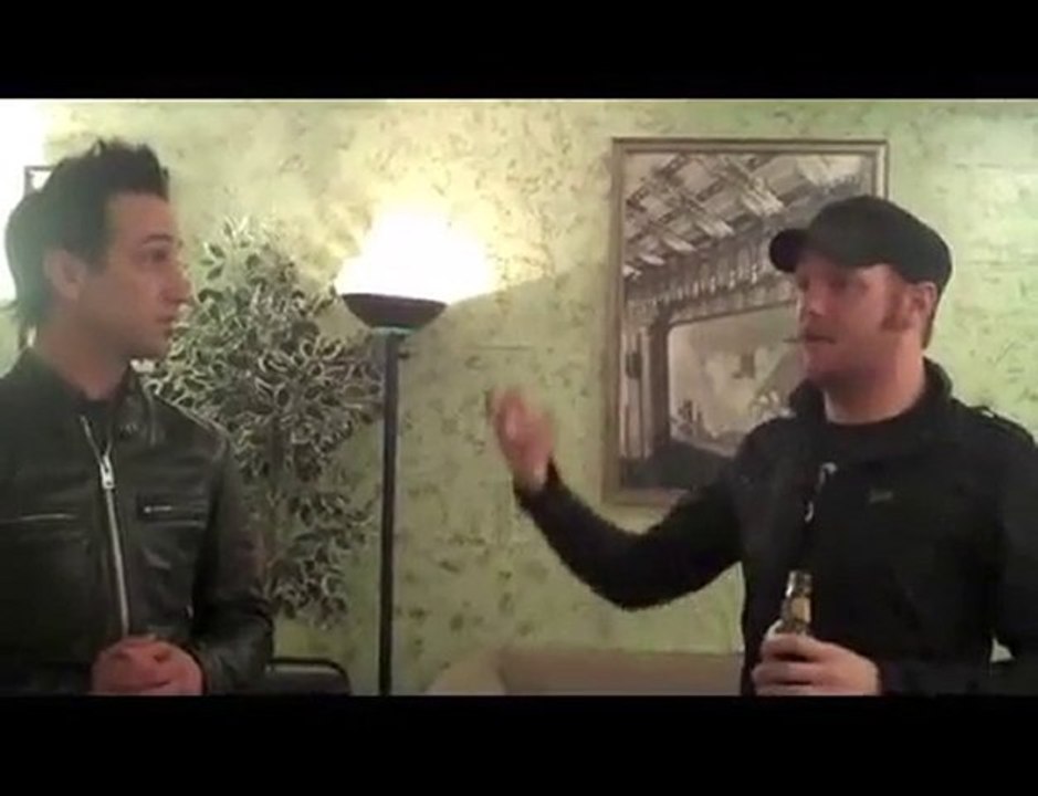 Backstage with Marc from Atreyu