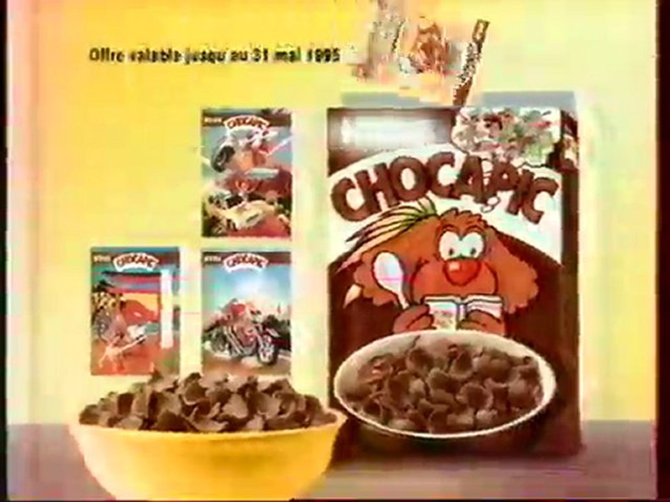 Publicité Chocapic Nestlé 1995