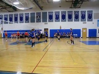 WRHS Varsity Volleyball VS. Pittsfield 10-18-10