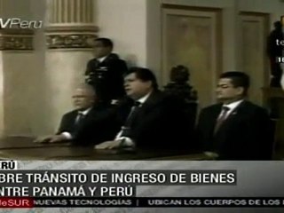 Libre tránsito de ingreso de bienes entre Panamá y Perú