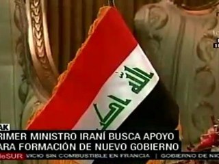 Primer ministro iraquí visita Teherán en busca de apoyo para formar nuevo gobierno