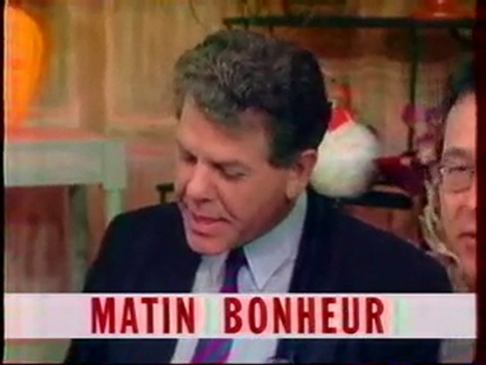 Extrait De L'emission Matin Bonheur Avril 1993...