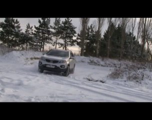 Kia Sorento 2.2 CRDI sous la neige