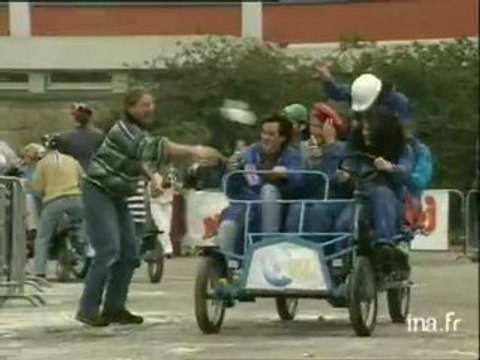 Courses de voitures à pédales