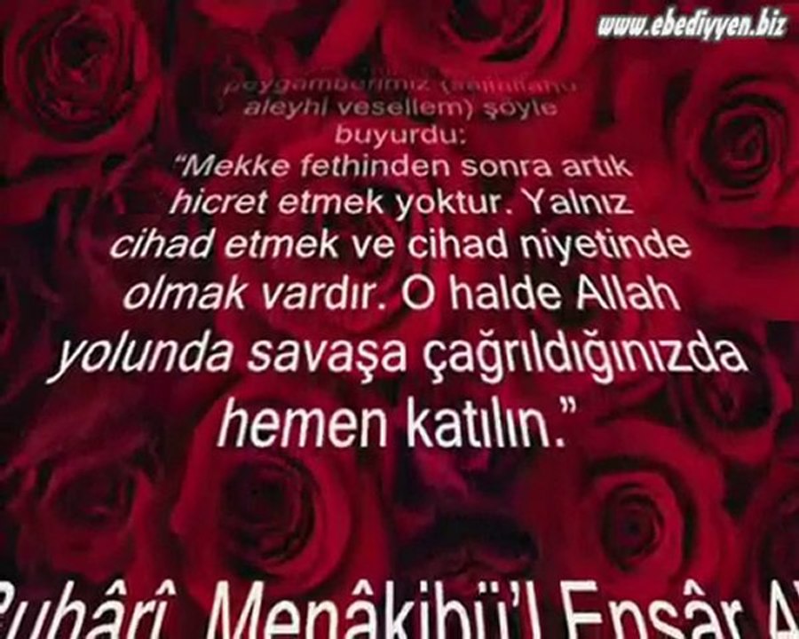 İYİ NİYET VE SAMİMİYET 3.Hadis