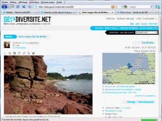 Utiliser les légendes sur Géodiversité.NET