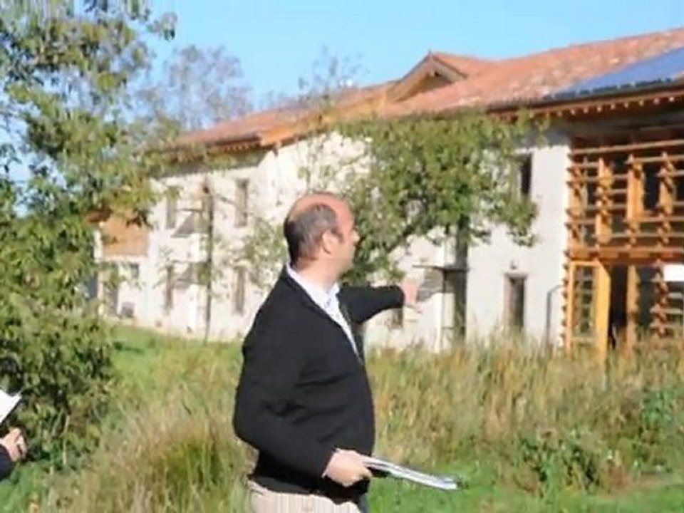 Visite de la Maison du bois et énergies renouvelables