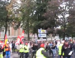 Valenciennes: les lycéens en force à la manifestation