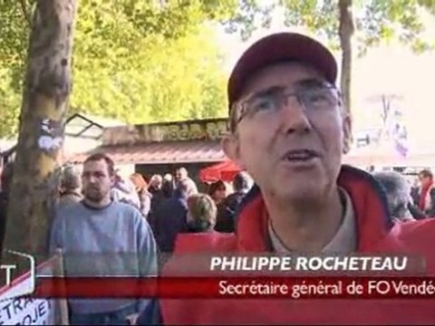 Retraites : la mobilisation en baisse (Vendée)