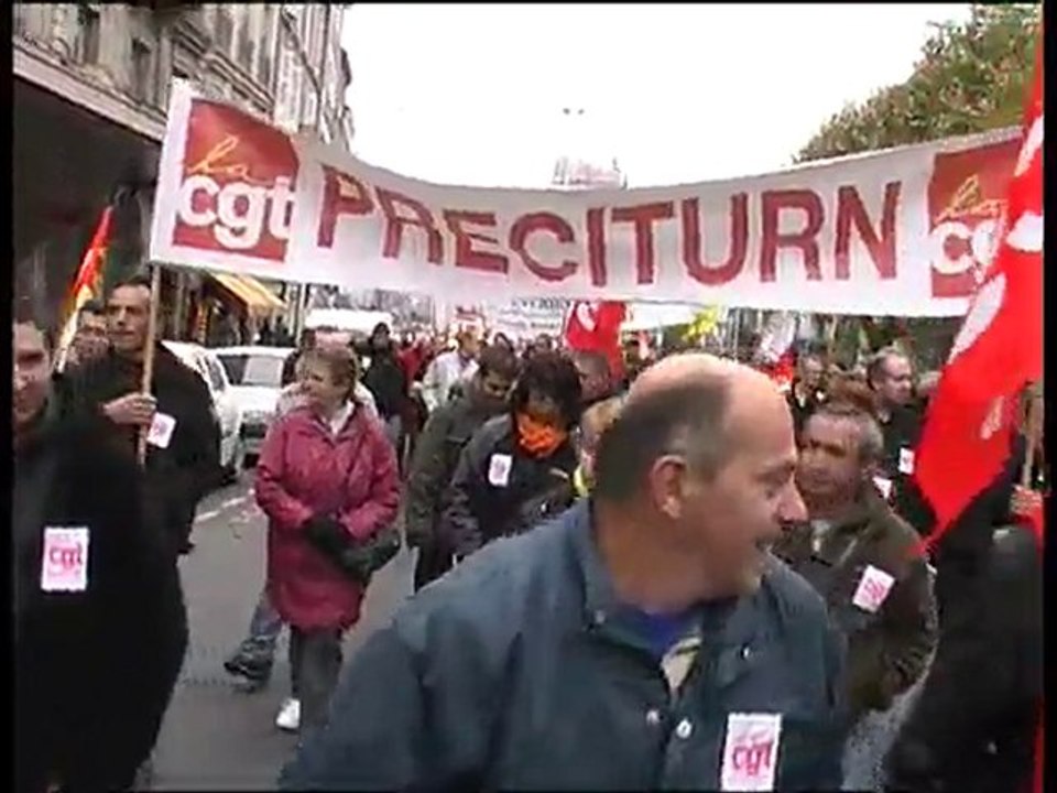 Le Puy e Velay Manifestation contre la réforme des retraites