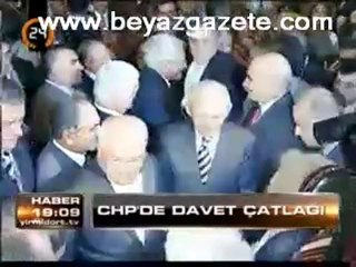 Chp'de Davet çatlağı