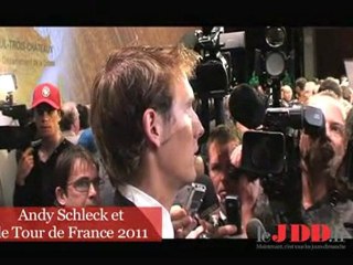 Andy Schleck commente le tracé du Tour 2011