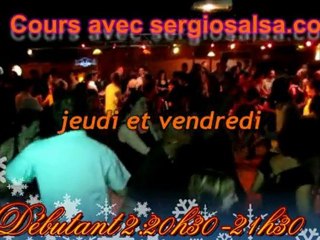 Cours avec Sergiosalsa.com à la Pachanga -Paris Oct.2010!