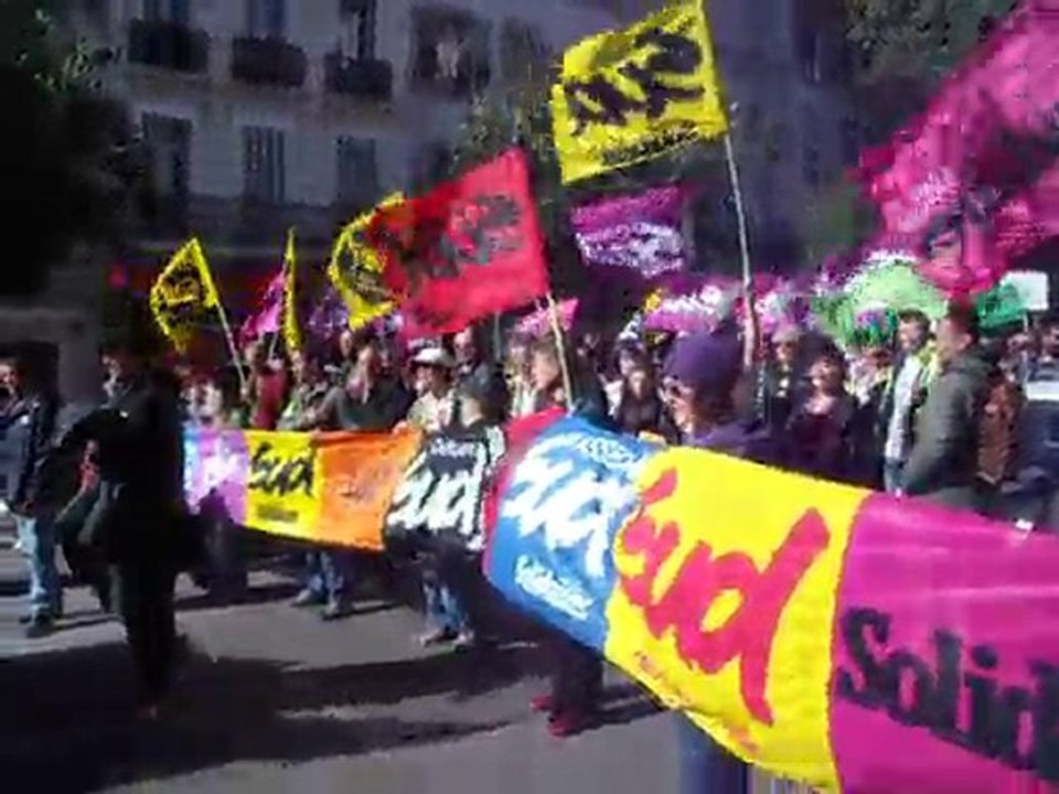 manif marseille 19 10 2010 virer sarko