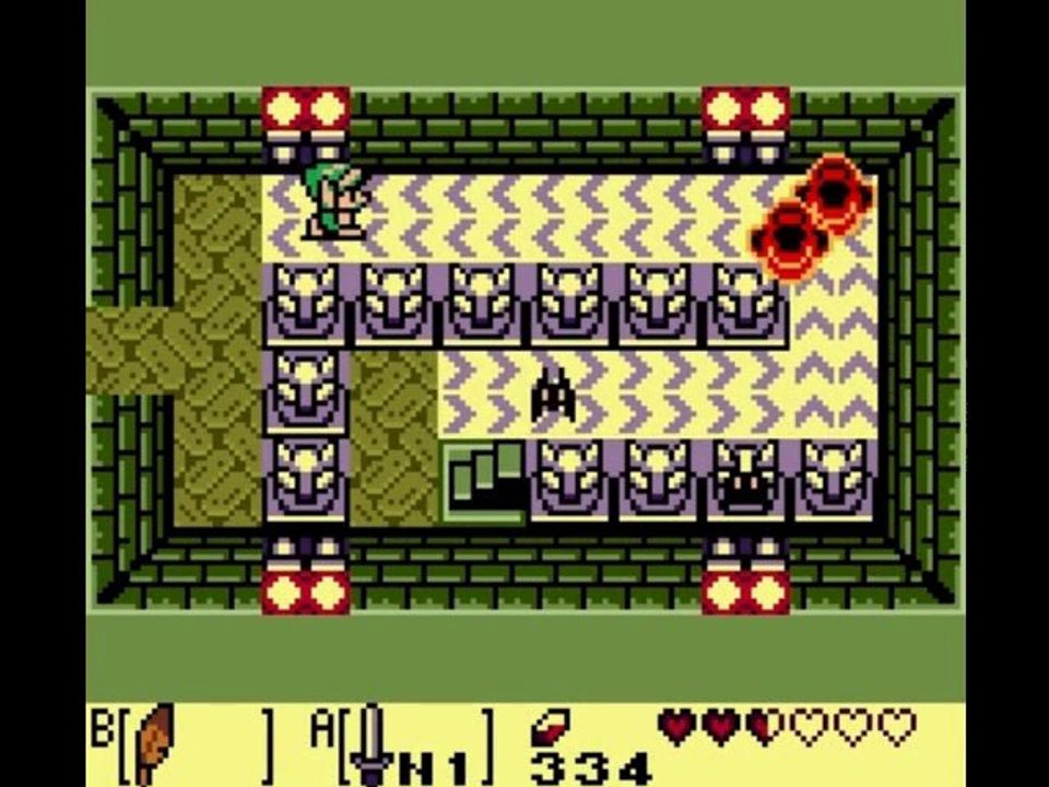 Zelda Link's Awakening DX 5) La cave aux clés
