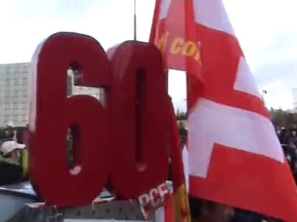Manifestation contre la réforme des retraites